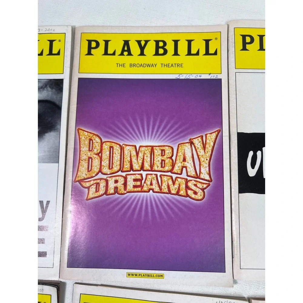 Vintage Broadway Playbill Collection Dirty Blonde Producers Urinetown Tickets‎